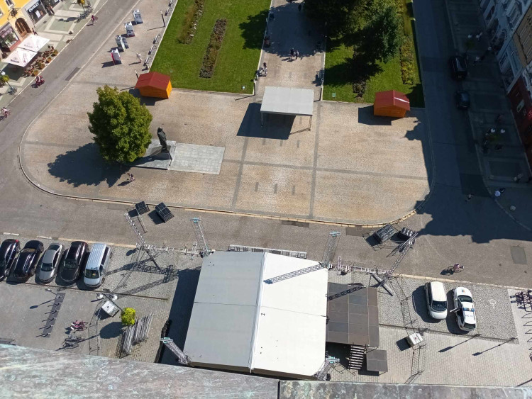 FOTOGALERIE: Z věže jsou nádherné výhledy na město Prostějov a okolí