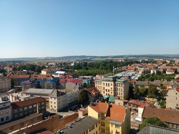 FOTOGALERIE: Z věže jsou nádherné výhledy na město Prostějov a okolí