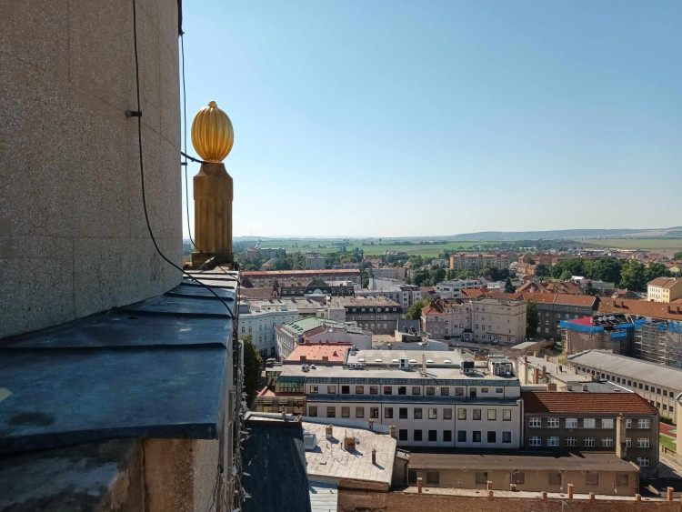 FOTOGALERIE: Z věže jsou nádherné výhledy na město Prostějov a okolí