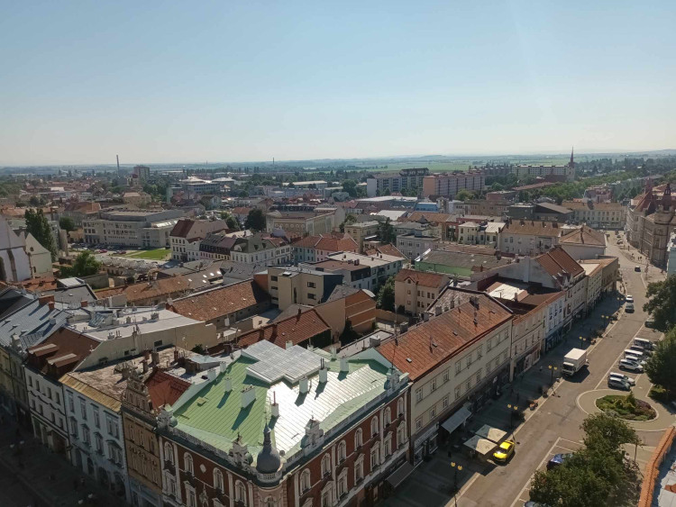 FOTOGALERIE: Z věže jsou nádherné výhledy na město Prostějov a okolí