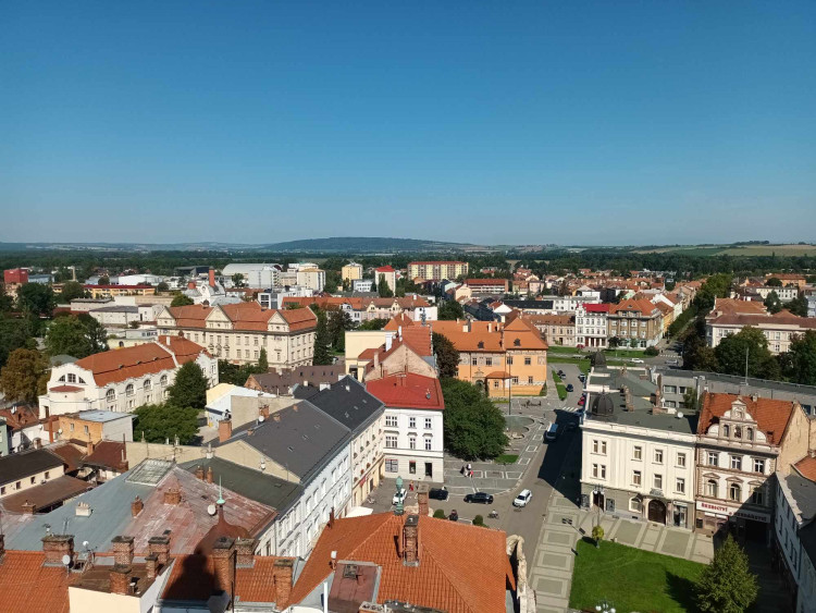 FOTOGALERIE: Z věže jsou nádherné výhledy na město Prostějov a okolí