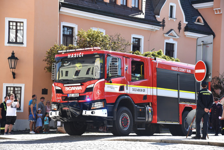 Zařazení nové cisterny SDH Český Dub