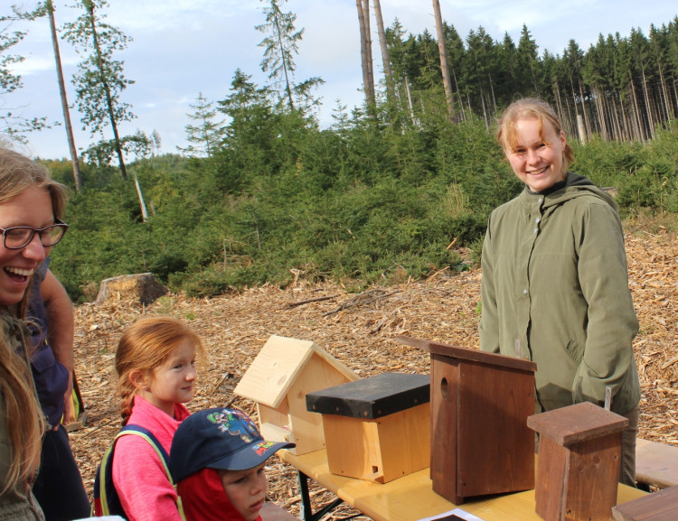 Den za obnovu lesa 2023, lokalita Pouště