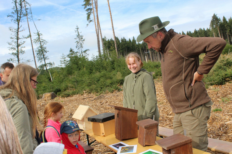 Den za obnovu lesa 2023, lokalita Pouště