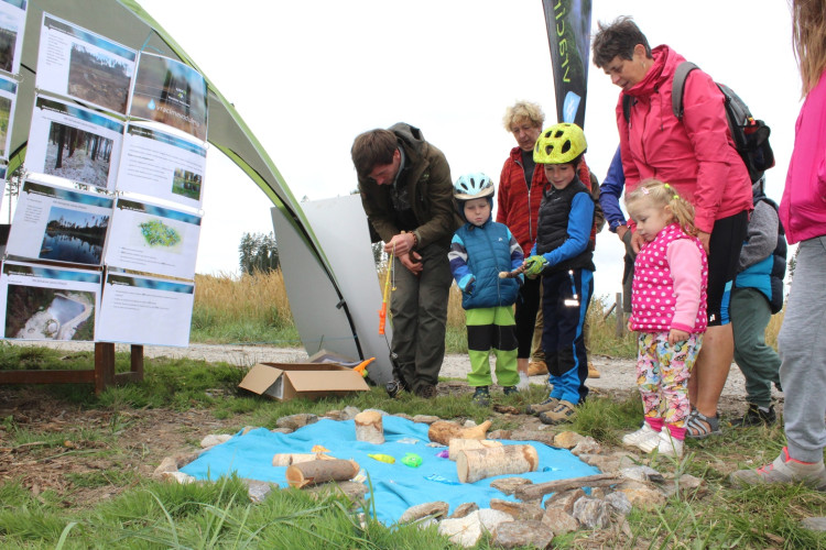 Den za obnovu lesa 2023, lokalita Pouště