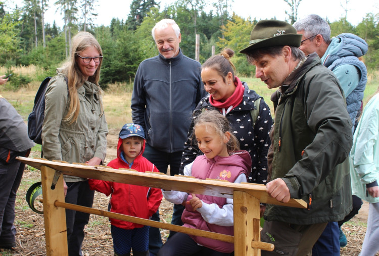 Den za obnovu lesa 2023, lokalita Pouště
