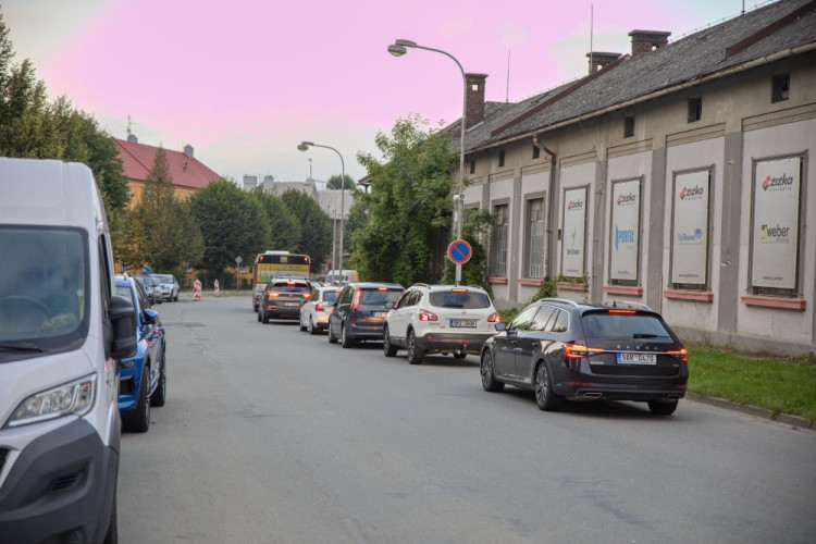 FOTOGALERIE: Začala šestitýdenní uzavírka páteřní silnice v Olomouci