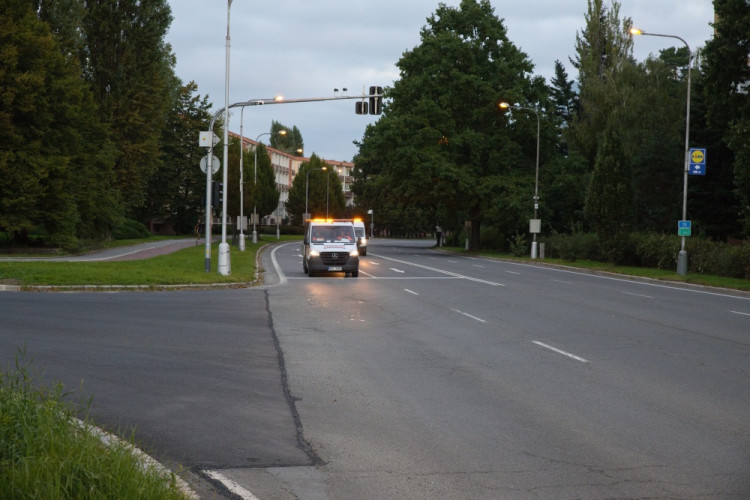 FOTOGALERIE: Začala šestitýdenní uzavírka páteřní silnice v Olomouci