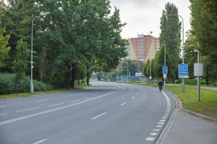 FOTOGALERIE: Začala šestitýdenní uzavírka páteřní silnice v Olomouci