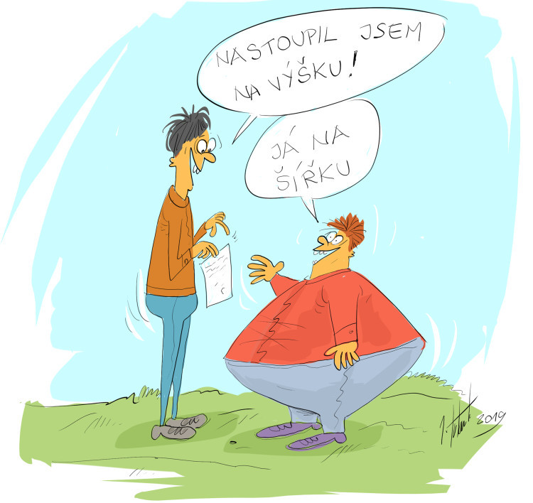 ORAŽENÉ OBRÁZKY: Říjnová dávka vtipů od kreslíře Jana Tatarky