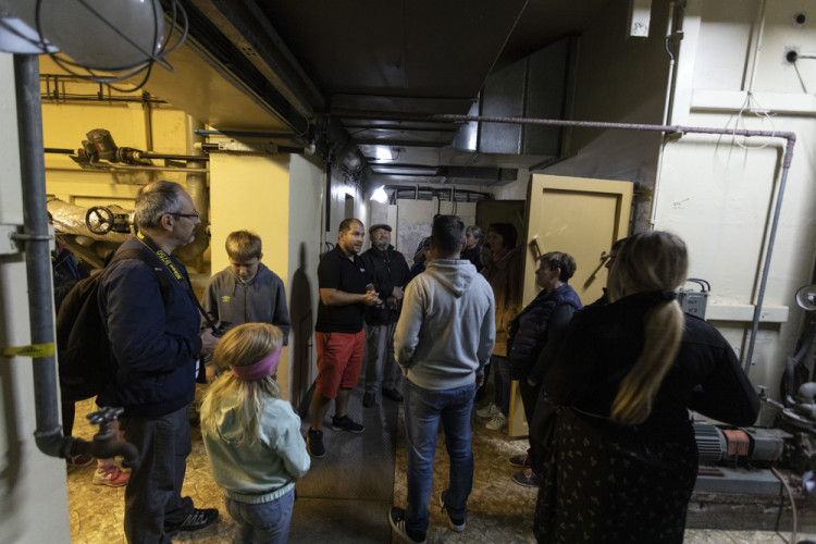 FOTOGALERIE: V minulosti přísně tajný objekt u Přáslavic se zapojil do Noci vědců