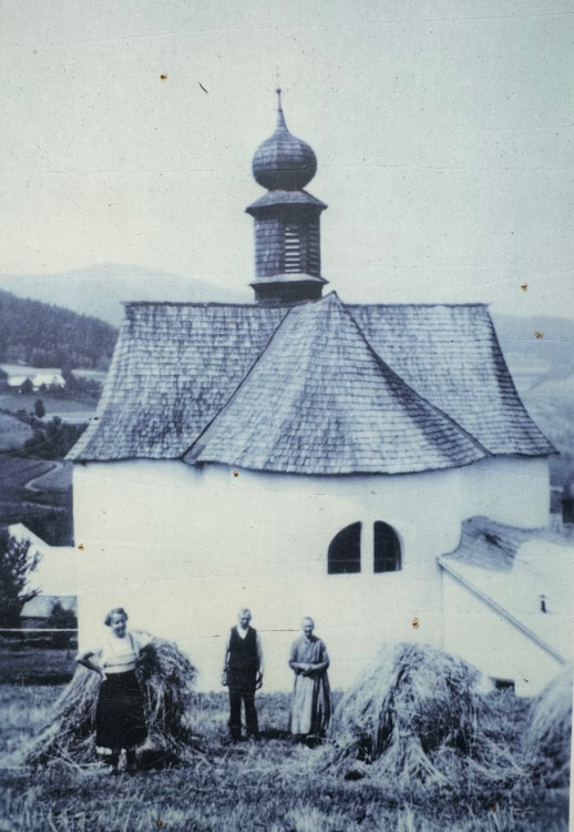 Takto vypadala kaple v Křížkově