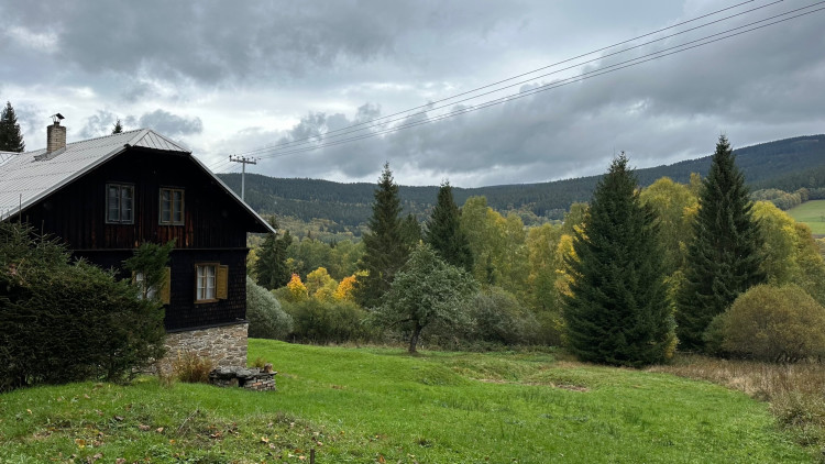 Pohled na masiv Můstku