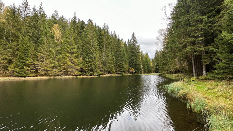 Úhlava před elektrárnou