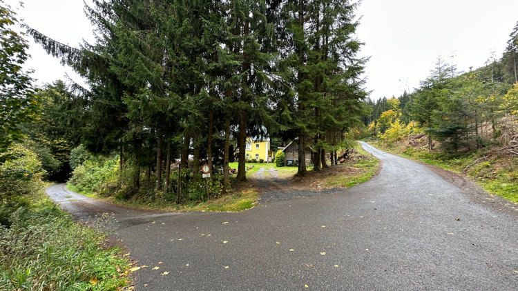 Zde odbočíte vlevo