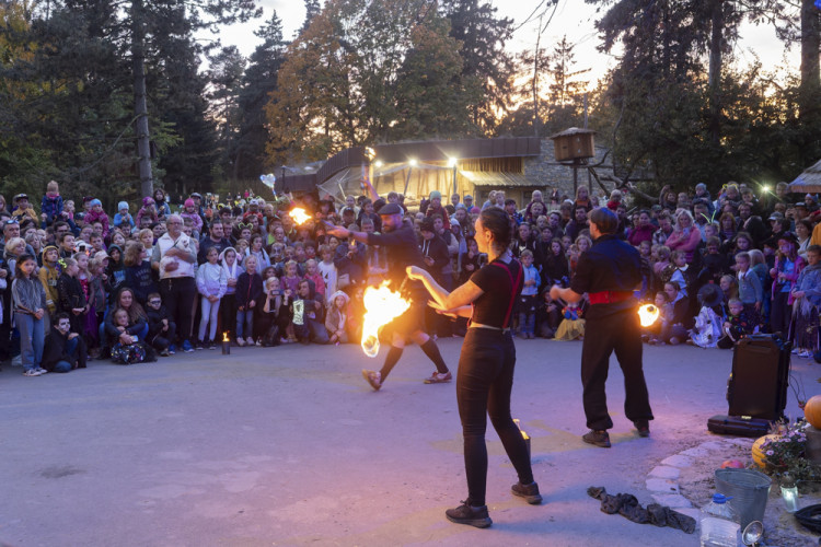 FOTOGALERIE: Večer duchů v Zoo Olomouc přitáhl davy