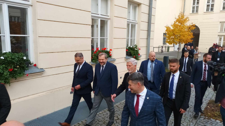 FOTOGALERIE: Prezident Petr Pavel na návštěvě Olomouce