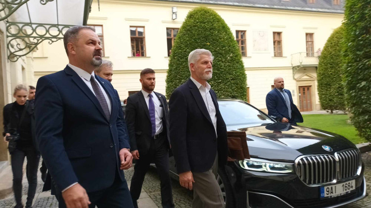 FOTOGALERIE: Prezident Petr Pavel na návštěvě Olomouce