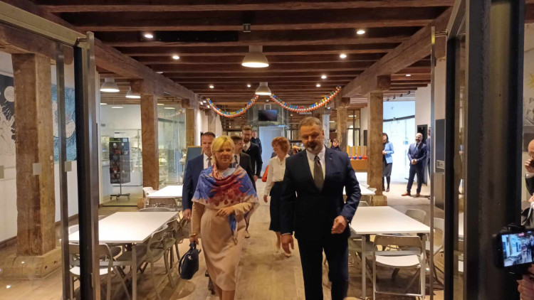 FOTOGALERIE: Prezidenský pár na návštěvě Olomouce