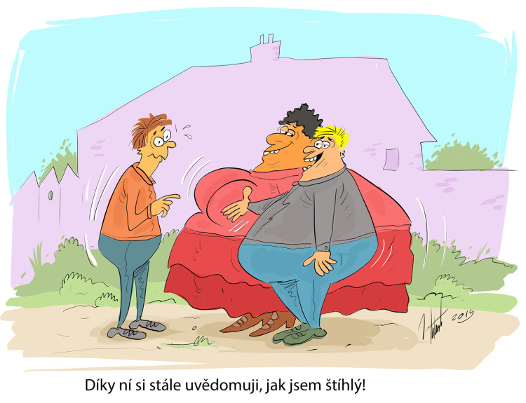 FOTOGALERIE: První v listopadu středa, humoru a legrace je třeba