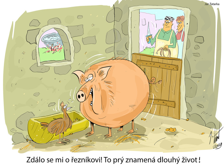 FOTOGALERIE: První v listopadu středa, humoru a legrace je třeba