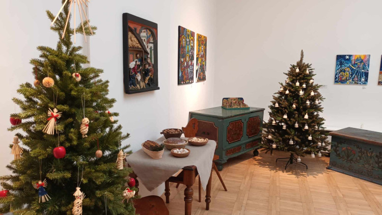 FOTOGALERIE: Výstava Vánoční inspirace v prostějovském muzeu