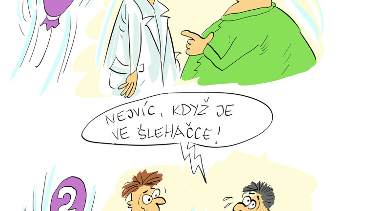 Listopadová dávka vtipů od kreslíře Jana Tatarky