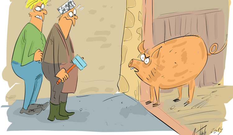 Listopadová dávka vtipů od kreslíře Jana Tatarky