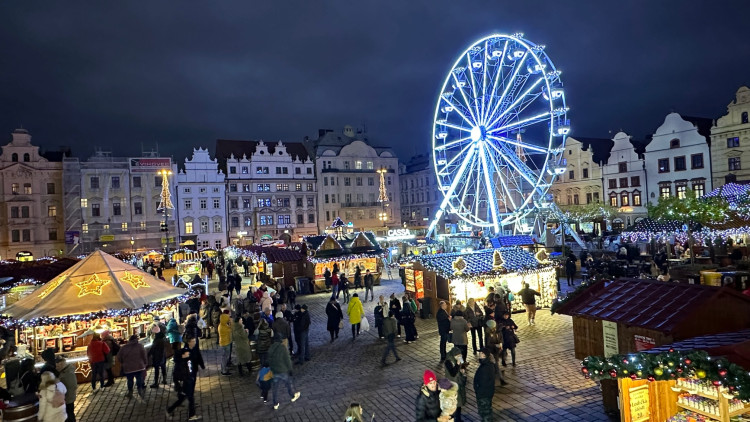 FOTOGALERIE: Zahájení Adventních trhů v Plzni