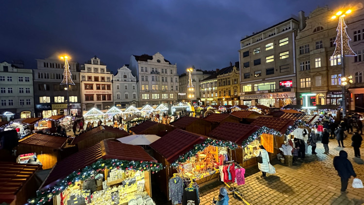 FOTOGALERIE: Zahájení Adventních trhů v Plzni
