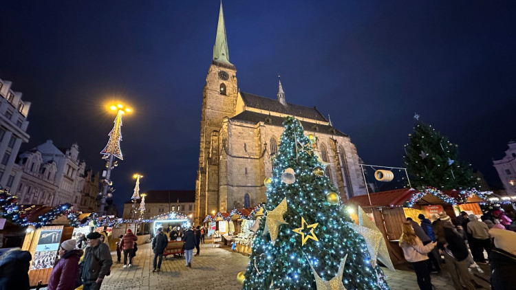 FOTOGALERIE: Zahájení Adventních trhů v Plzni