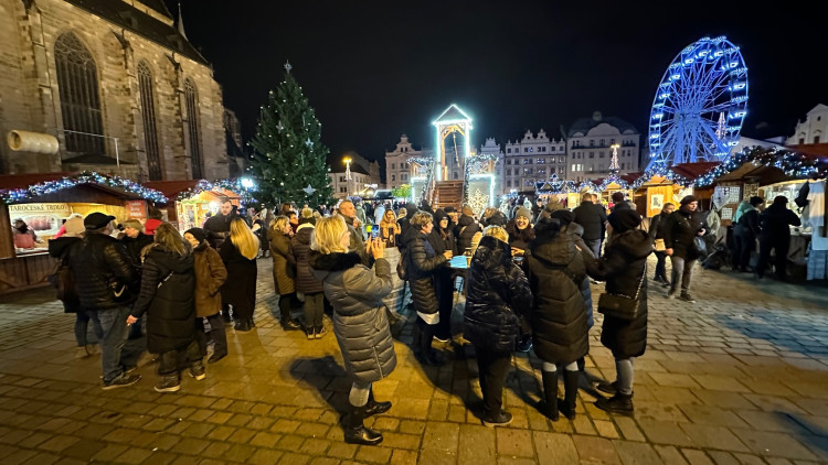 FOTOGALERIE: Zahájení Adventních trhů v Plzni