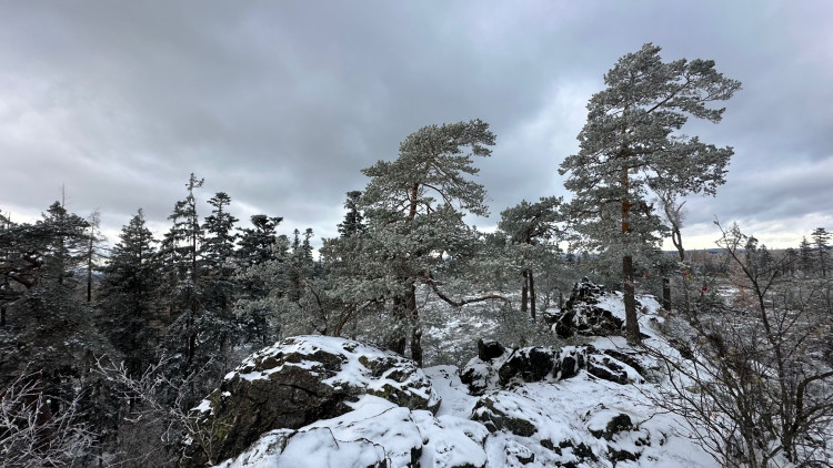 Zimní výlet na brdskou osmistovku Nad Maráskem