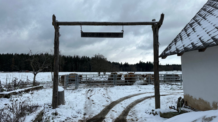 Zimní výlet na brdskou osmistovku Nad Maráskem