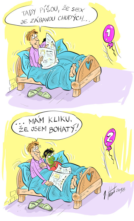 FOTOGALERIE: První v prosinci středa, humoru a legrace je třeba