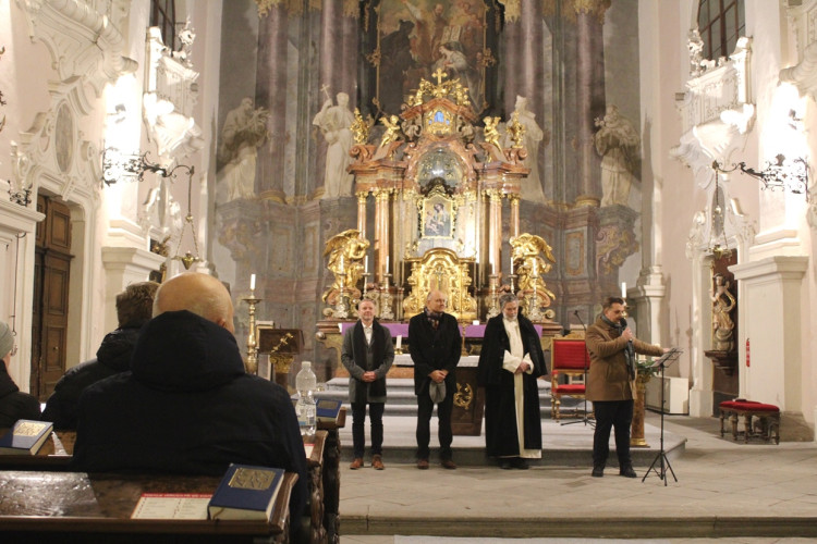 Otevření kostela sv. Ignáce po obnově