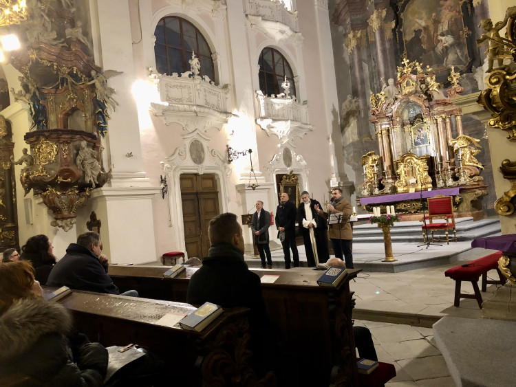 Otevření kostela sv. Ignáce po obnově