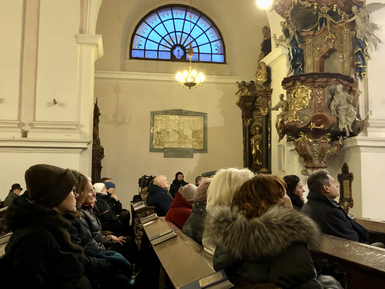 Otevření kostela sv. Ignáce po obnově