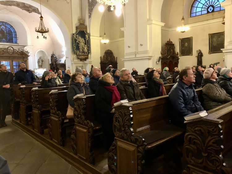 Otevření kostela sv. Ignáce po obnově