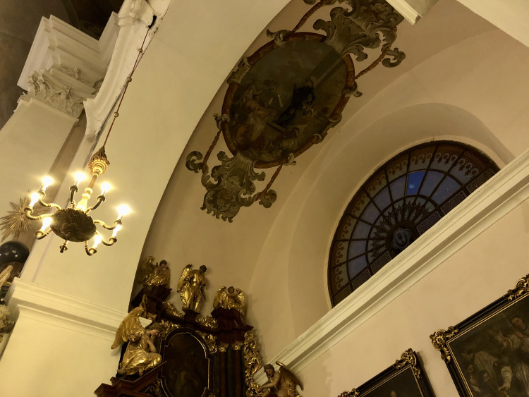 Otevření kostela sv. Ignáce po obnově