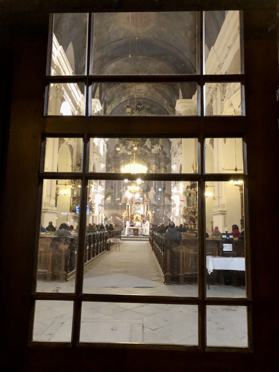 Otevření kostela sv. Ignáce po obnově