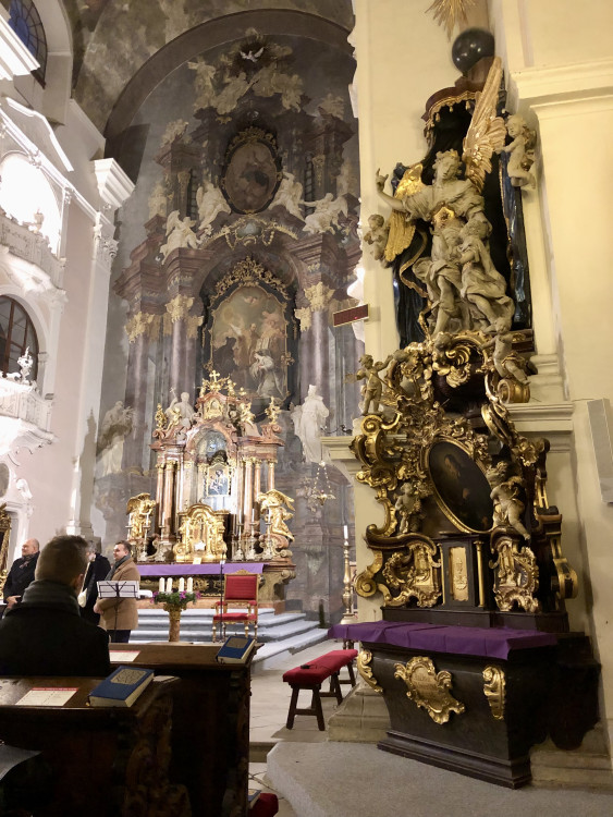 Otevření kostela sv. Ignáce po obnově