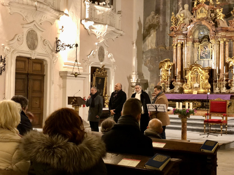 Otevření kostela sv. Ignáce po obnově