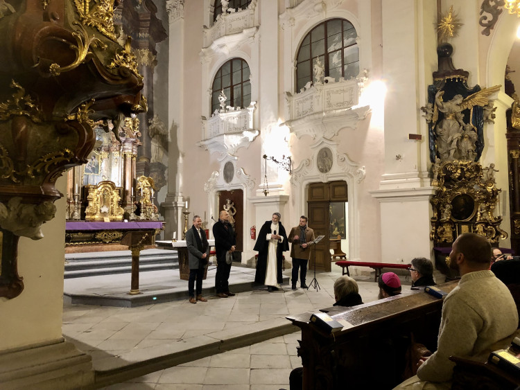 Otevření kostela sv. Ignáce po obnově