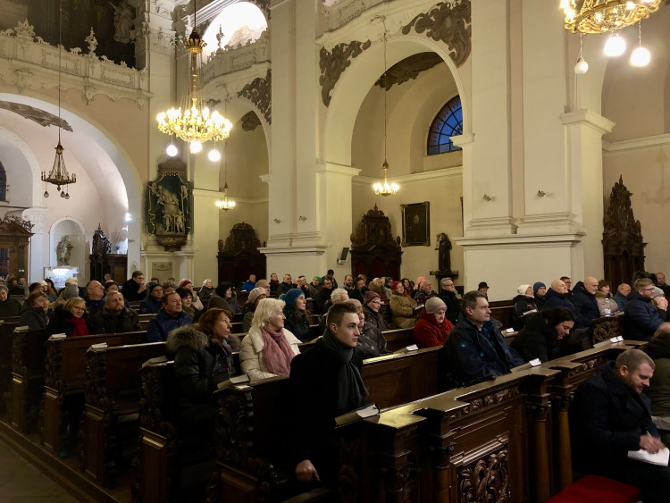 Otevření kostela sv. Ignáce po obnově