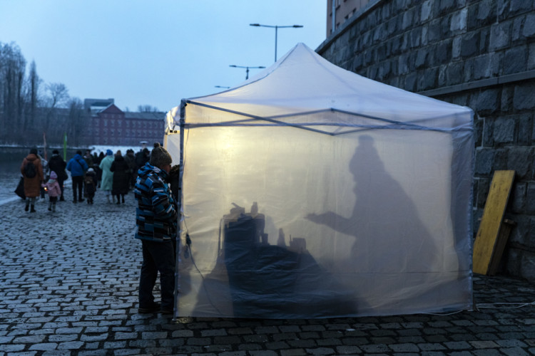 FOTOGALERIE: Vánoční trhy na olomoucké náplavce mají za sebou první ročník