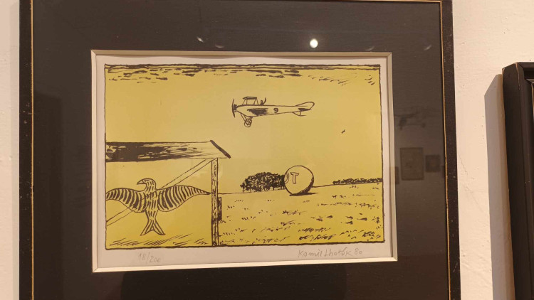 FOTOGALERIE: Kamil Lhoták v prostějovském muzeu