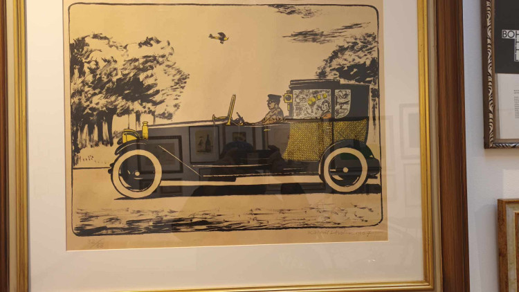 FOTOGALERIE: Kamil Lhoták v prostějovském muzeu