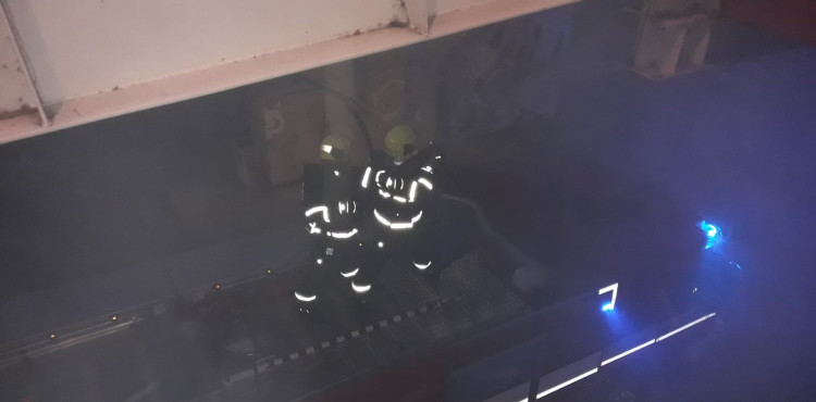 FOTOGALERIE: Požár lávky nad Radbuzou