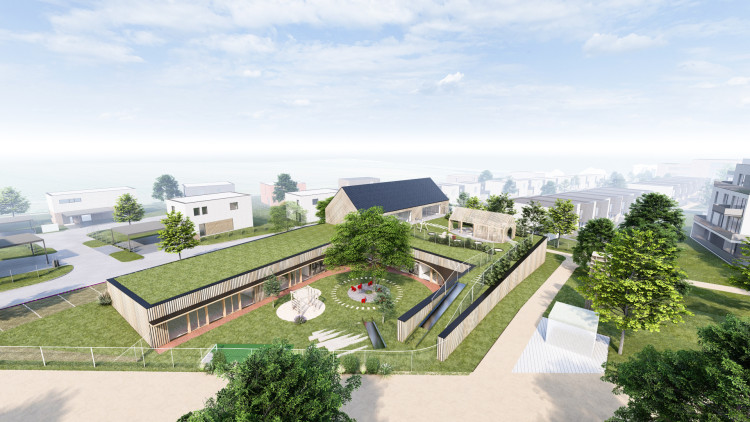 vizualizace mateřská škola Újezd 1